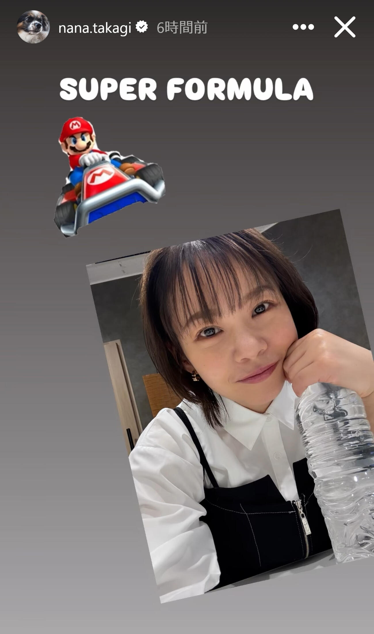 スポーツカー愛を吐露した高木菜那さん（高木菜那さんのインスタグラムから）