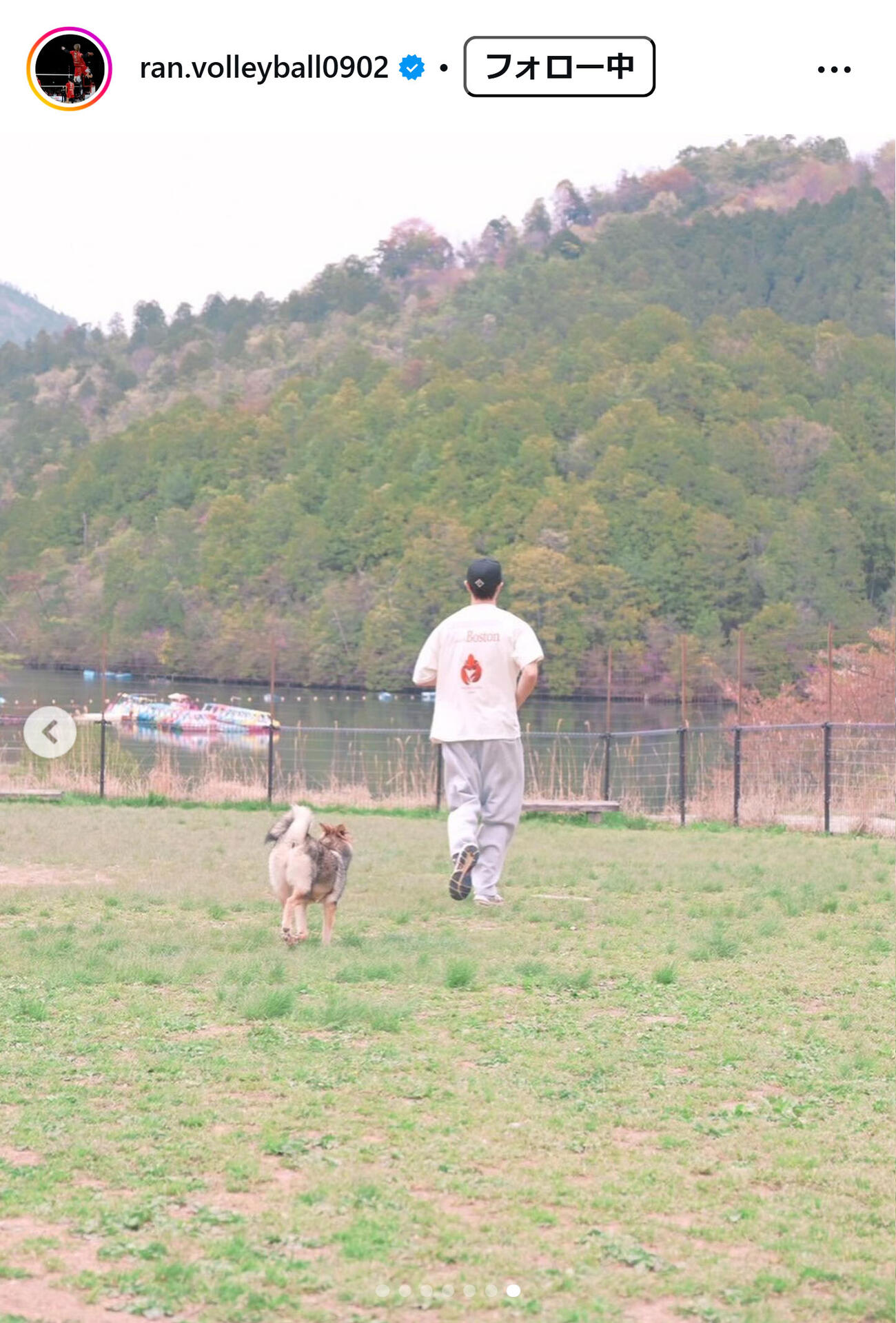 高橋藍のインスタグラムから