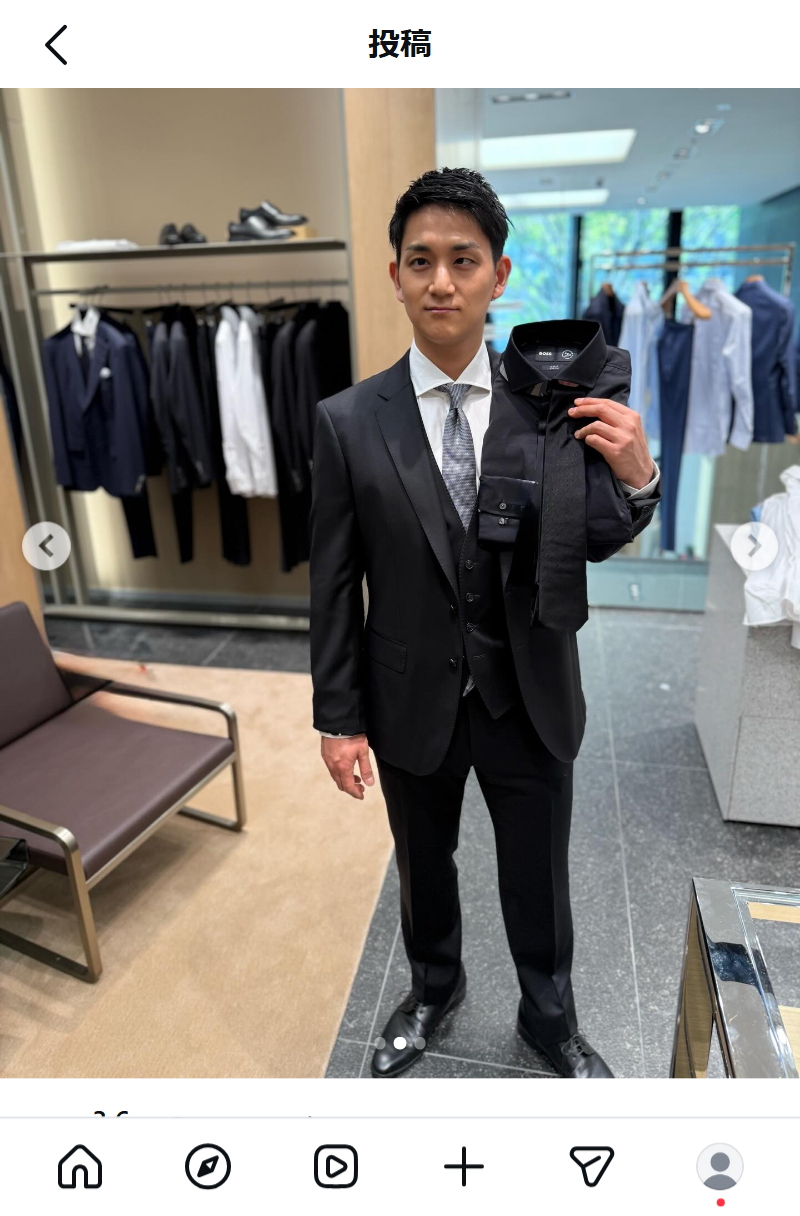 木原龍一のインスタグラムから
