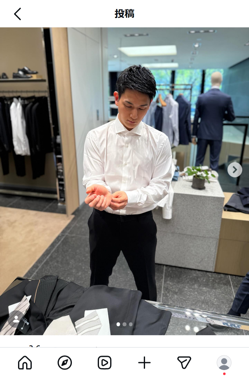 木原龍一のインスタグラムから