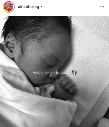 長谷川暁子のインスタグラムから