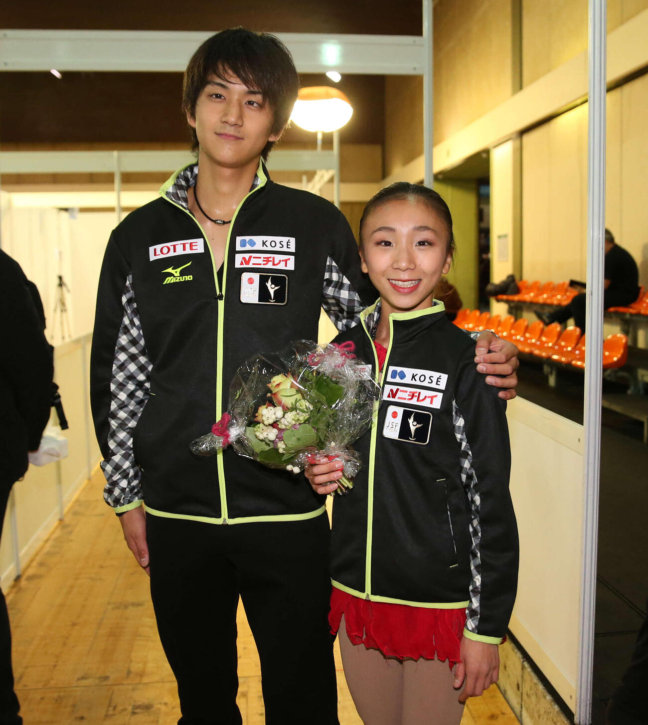 ペア時代の高橋成美さんと木原龍一（2013年9月撮影）