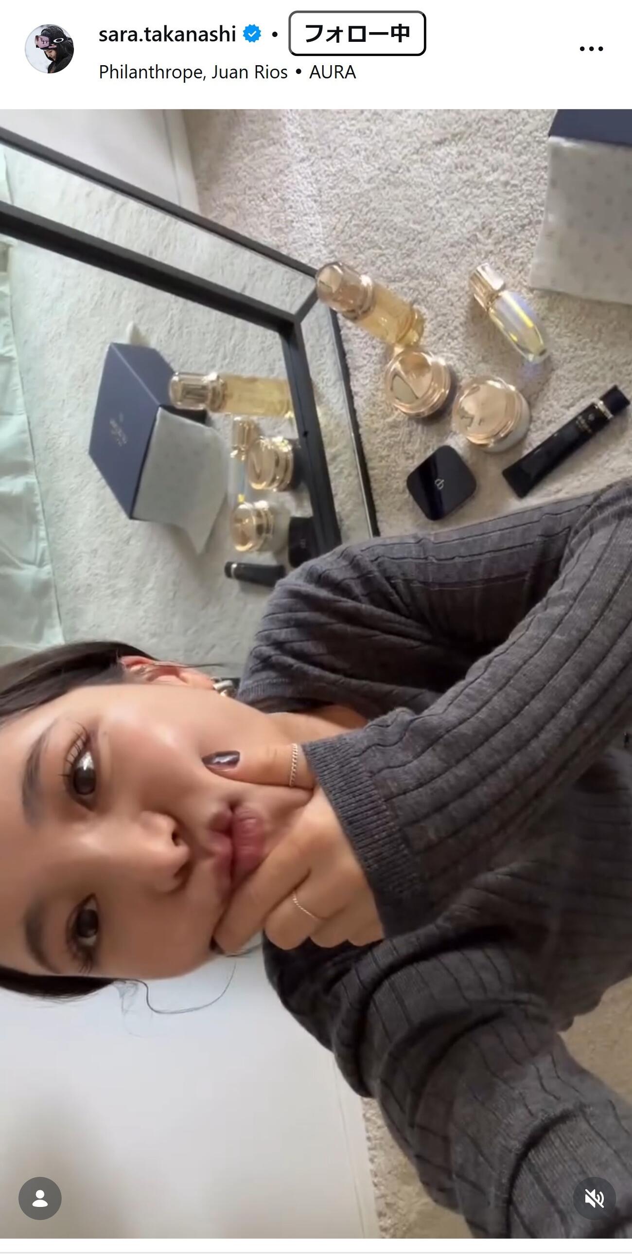 高梨沙羅のインスタグラムから