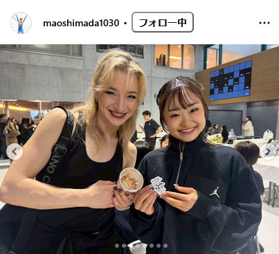 島田麻央のインスタグラムから