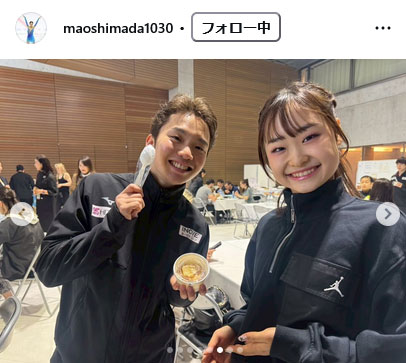 島田麻央のインスタグラムから