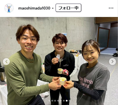 島田麻央のインスタグラムから