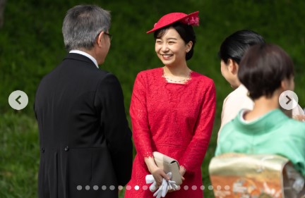 宮内庁の公式インスタグラムから