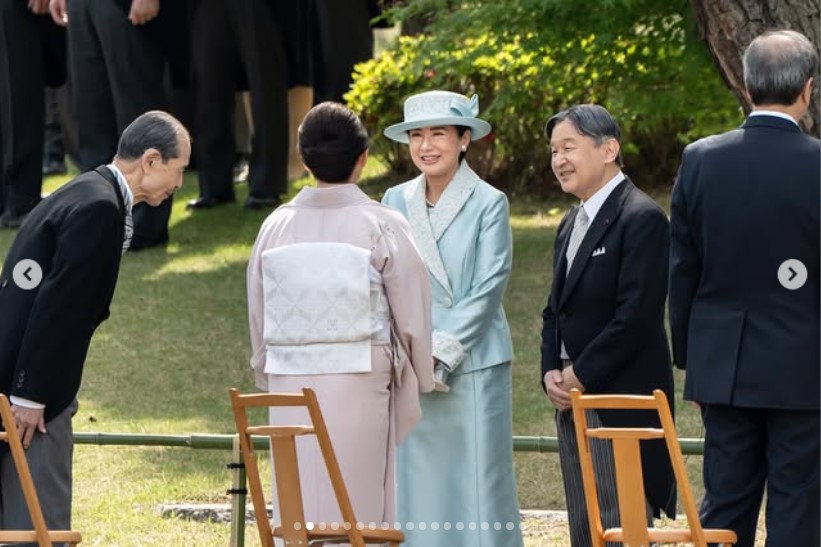 宮内庁の公式インスタグラムから