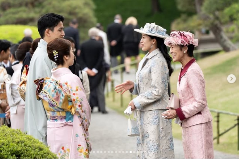 宮内庁の公式インスタグラムから