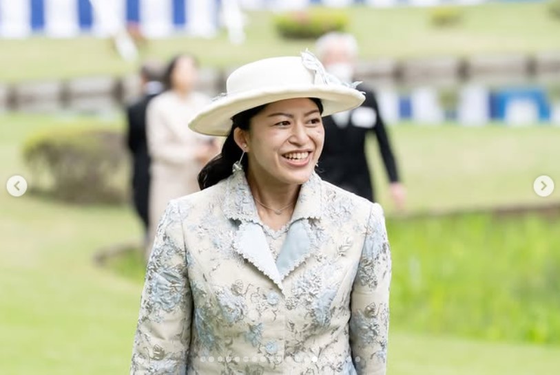 宮内庁の公式インスタグラムから