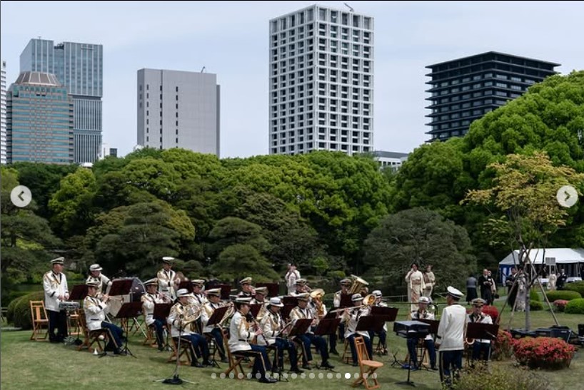 宮内庁の公式インスタグラムから