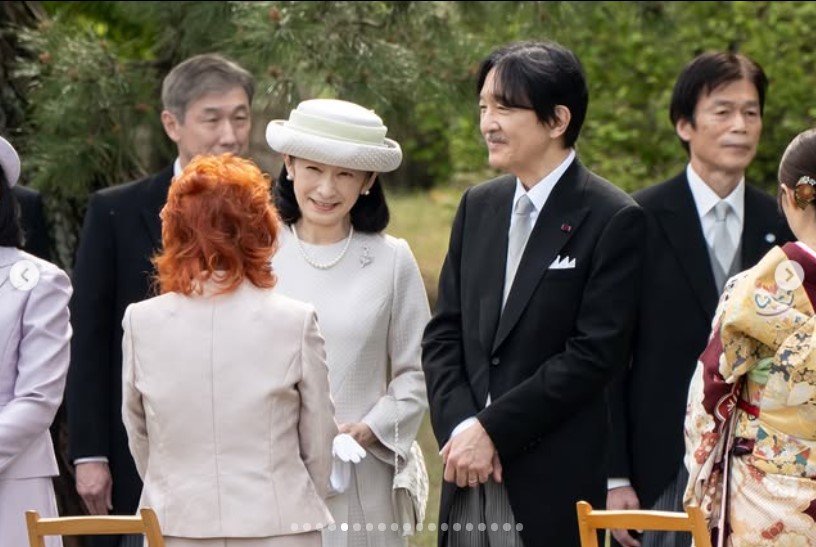 宮内庁の公式インスタグラムから