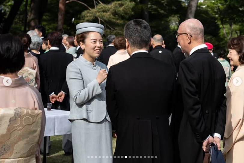 宮内庁の公式インスタグラムから