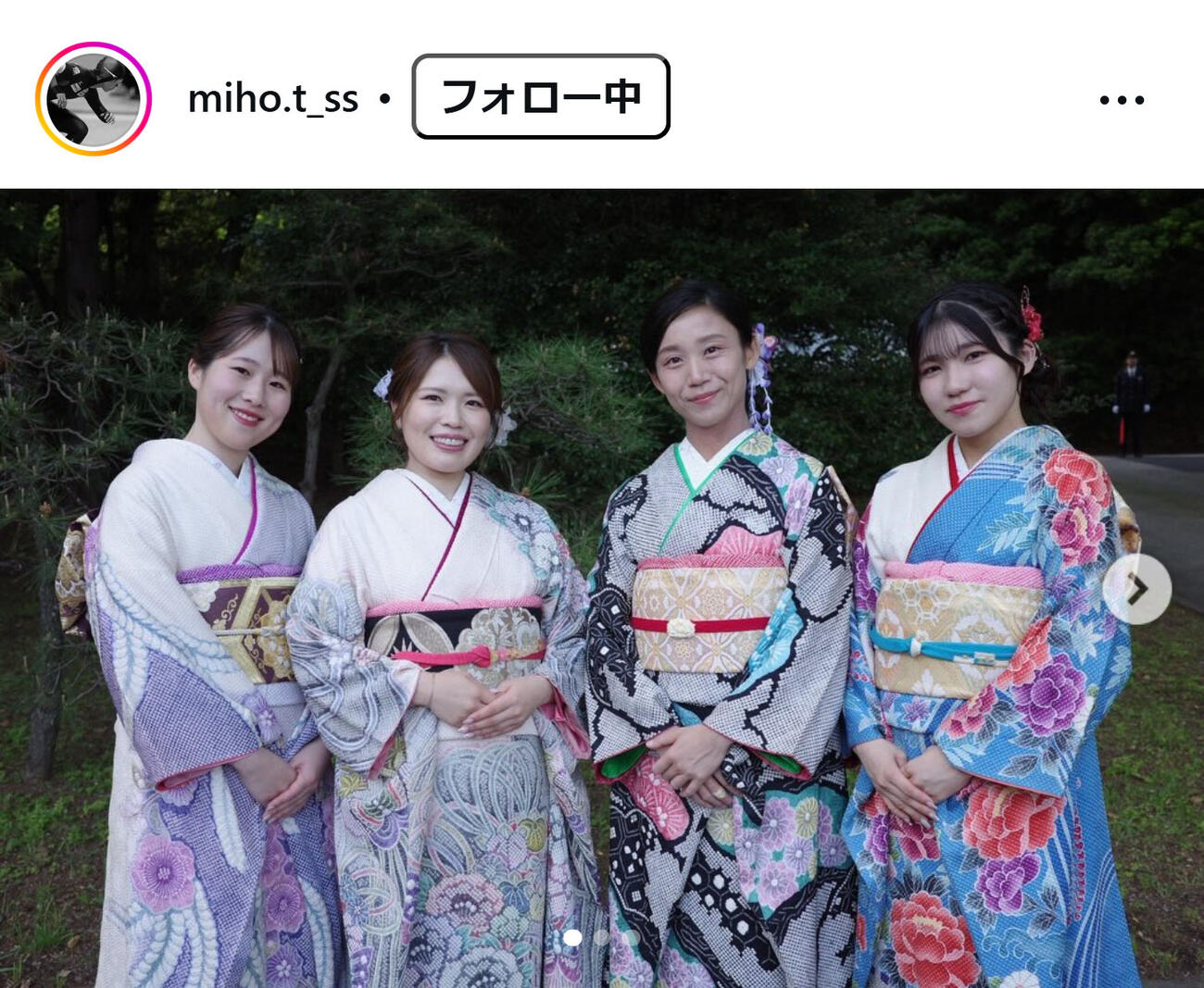 高木美帆さんのインスタグラムから