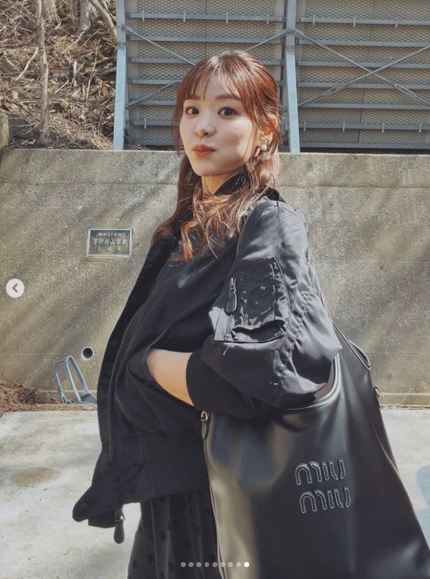 吉田知那美のインスタグラムから