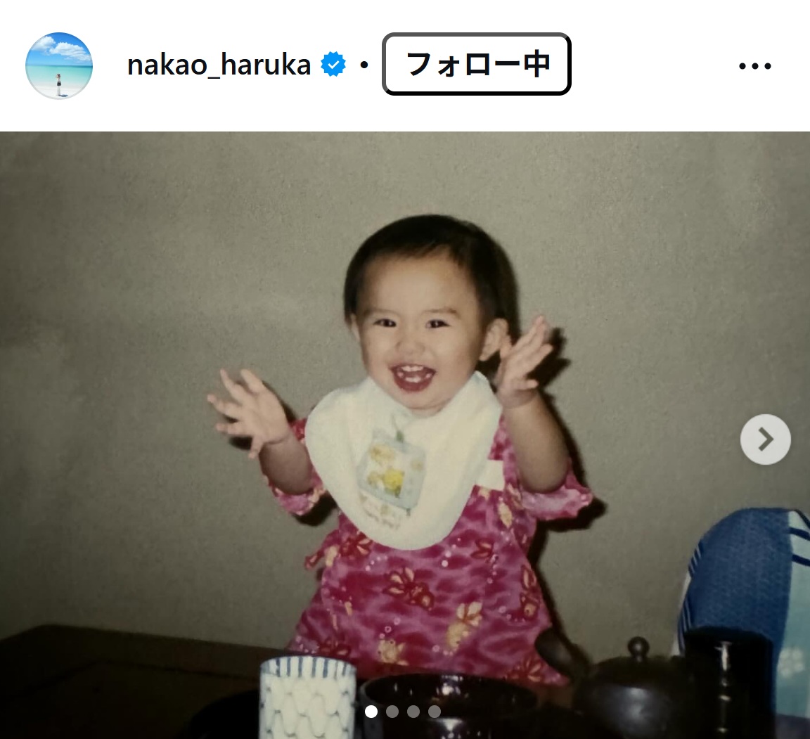 中尾春香のインスタグラムから