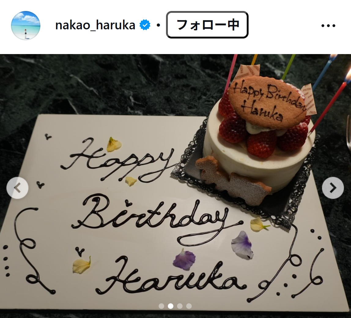 中尾春香のインスタグラムから