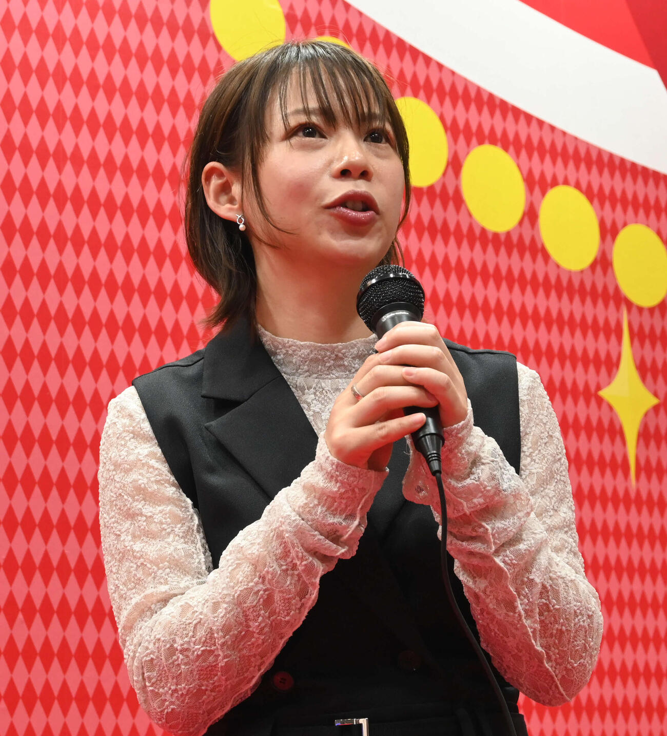 17日、「Japan Sports week」トークショーに登壇した高木菜那さん