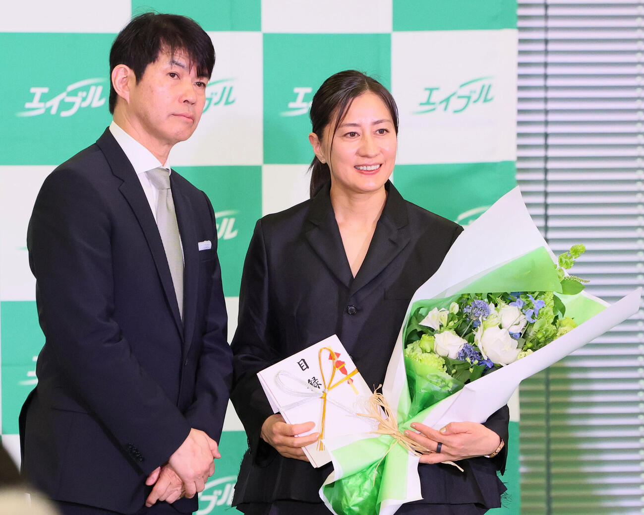 特別功労賞を受賞した竹内智香（撮影・丹羽敏通）