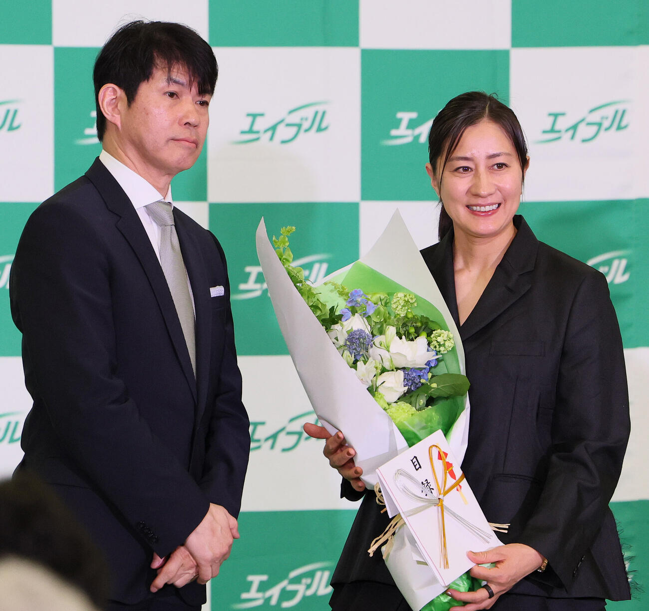 特別別功労賞を受賞した竹内智香（撮影・丹羽敏通）