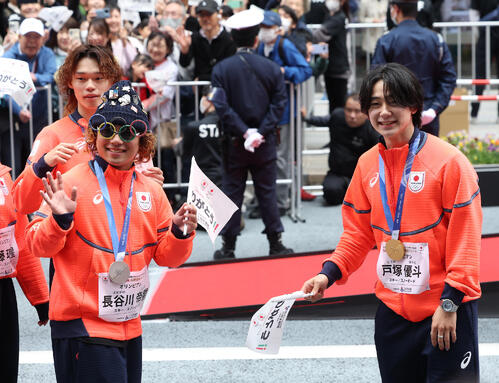 スノボ】男子ハーフパイプ金の戸塚優斗「全てに全力で挑みたい