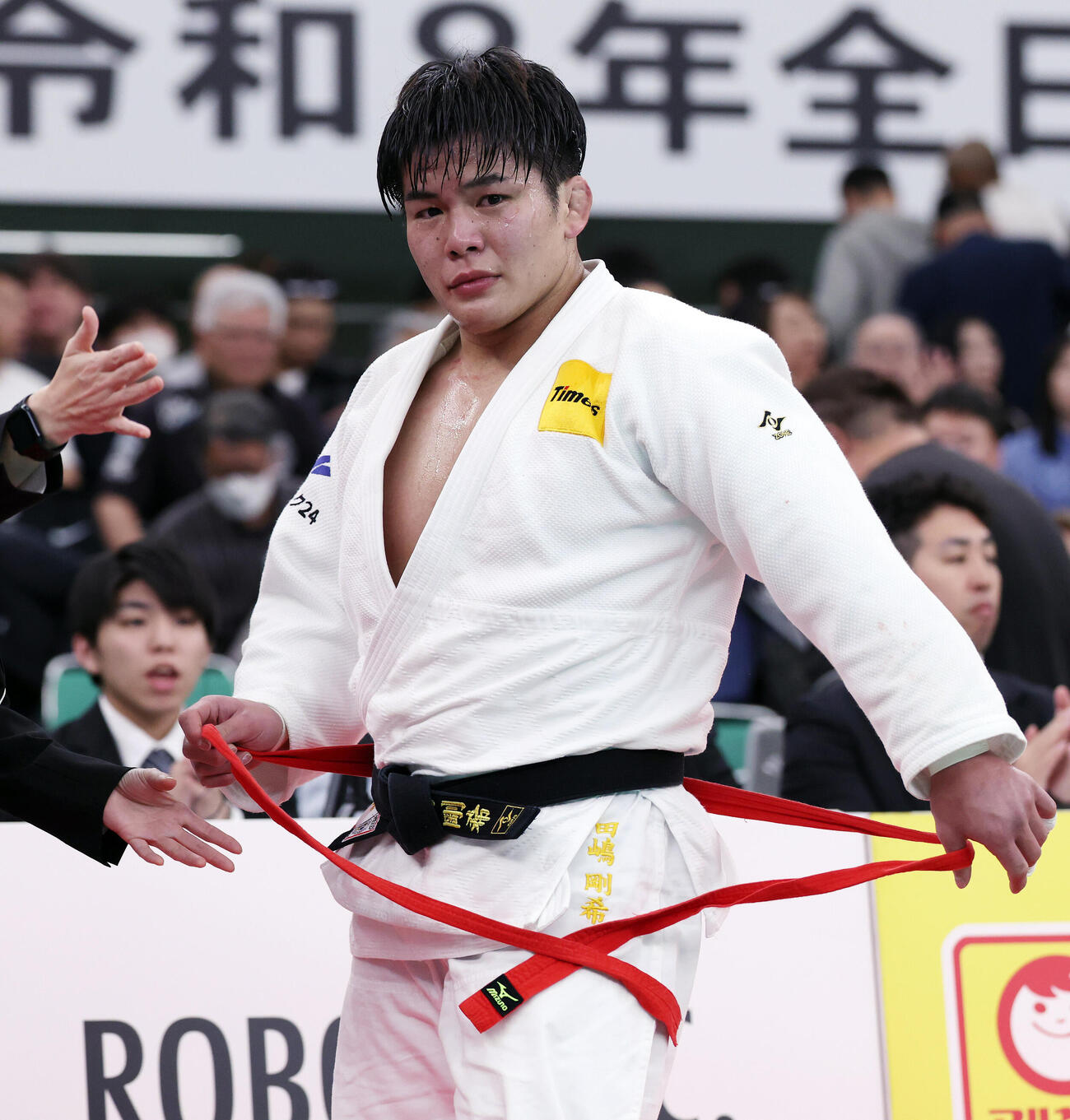 全日本選手権を制した田嶋剛希（撮影・宮地輝）