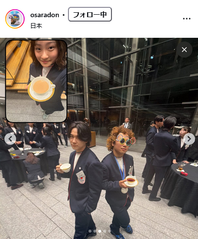 清水さらのインスタグラムから