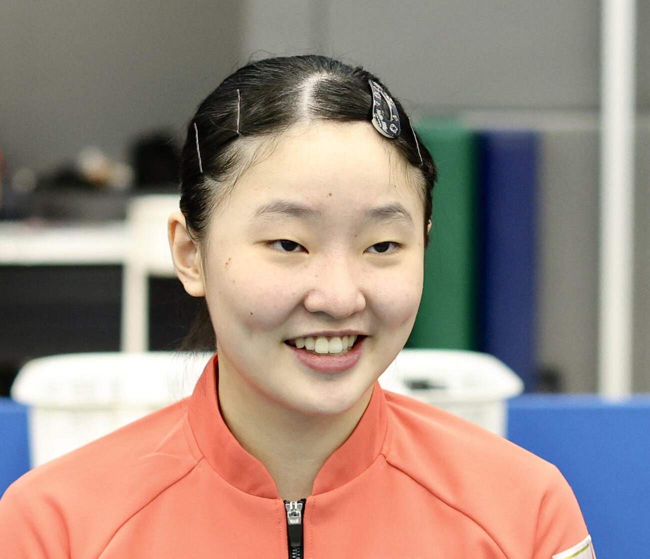 張本美和（2026年4月撮影）