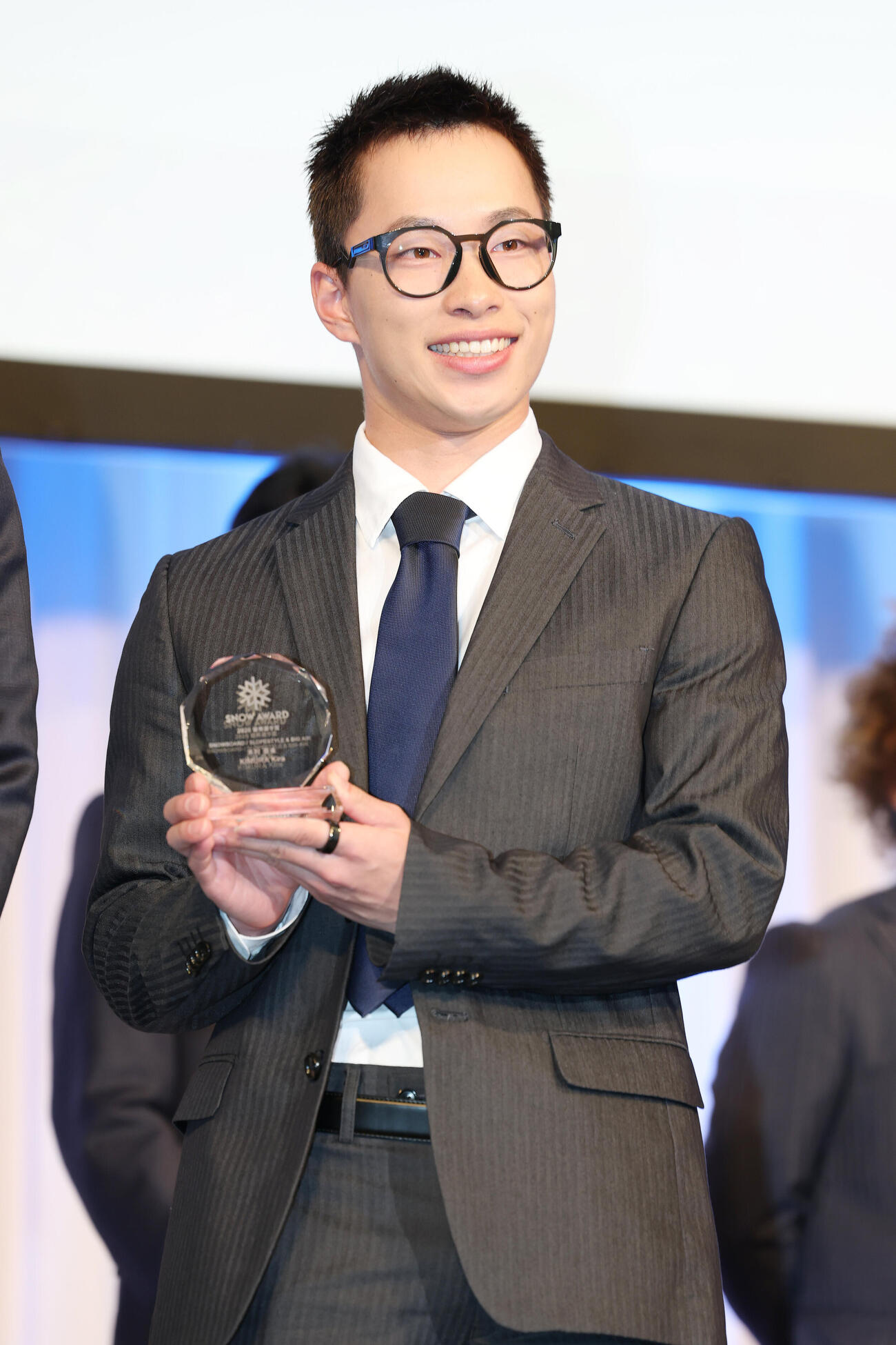 「SNOW AWARD」で優秀選手賞を受賞した木村葵来（撮影・宮地輝）