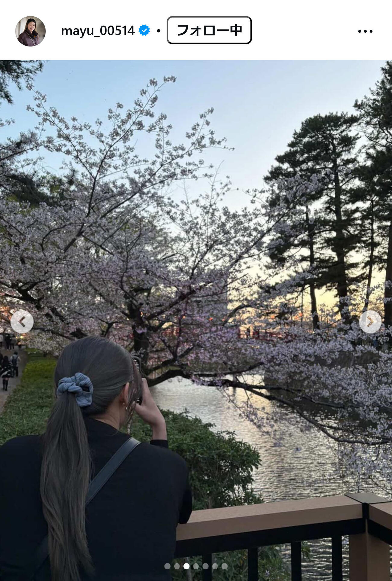 石川真佑のインスタグラムから