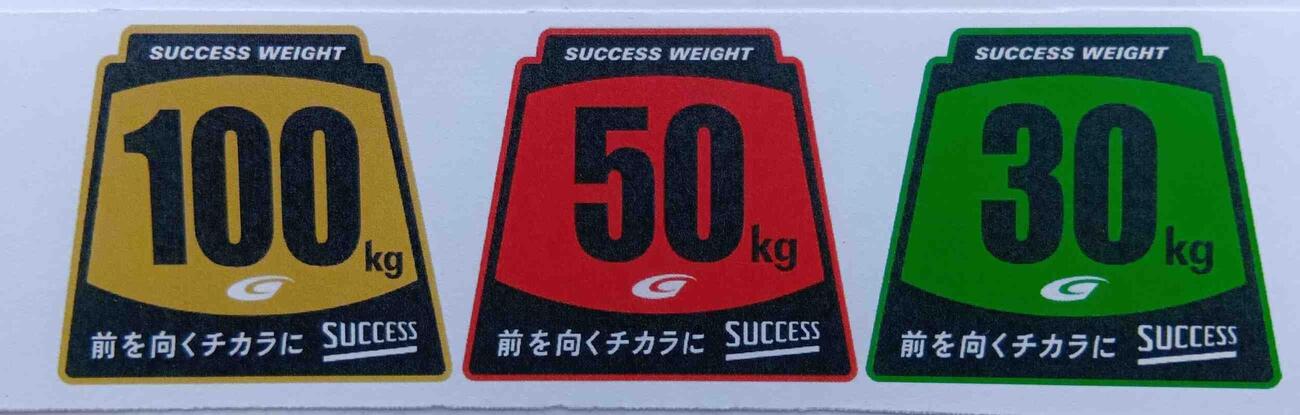 スーパーGTサクセスウエートに新しいSUCCESSステッカー