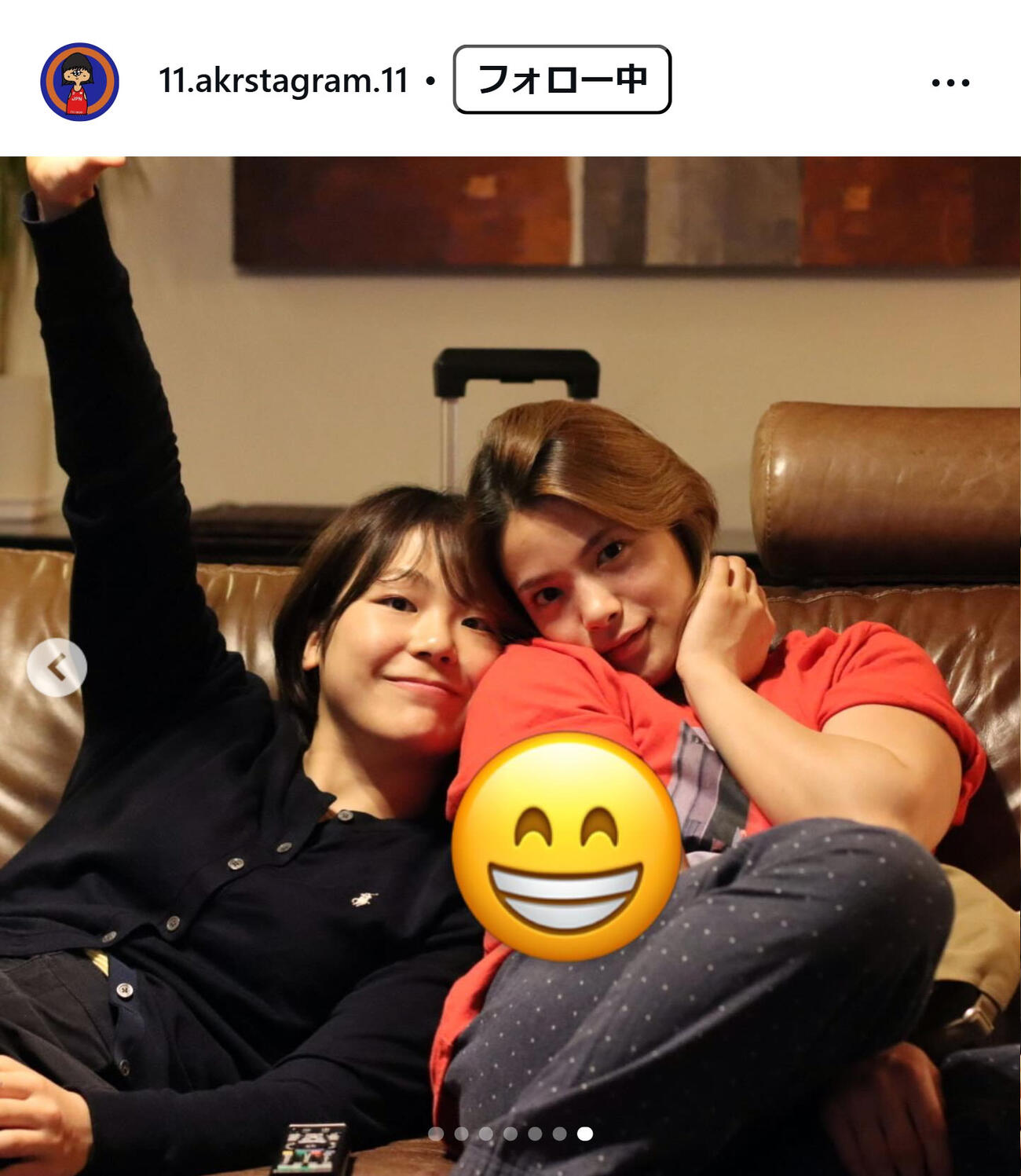 藤波朱理のインスタグラムから