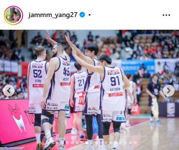 ヤン・ジェミンのインスタグラムから