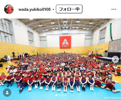 和田由紀子のインスタグラムから