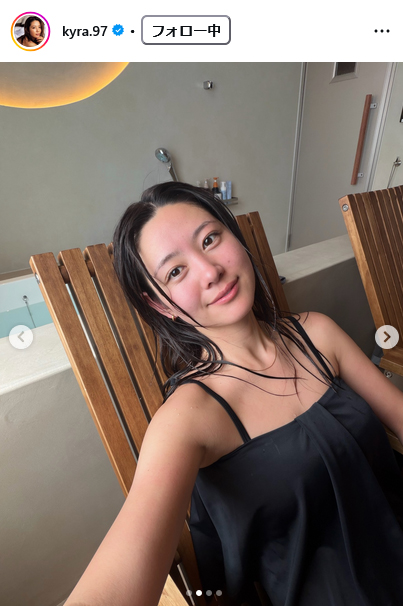 白波瀬海来のインスタグラムから
