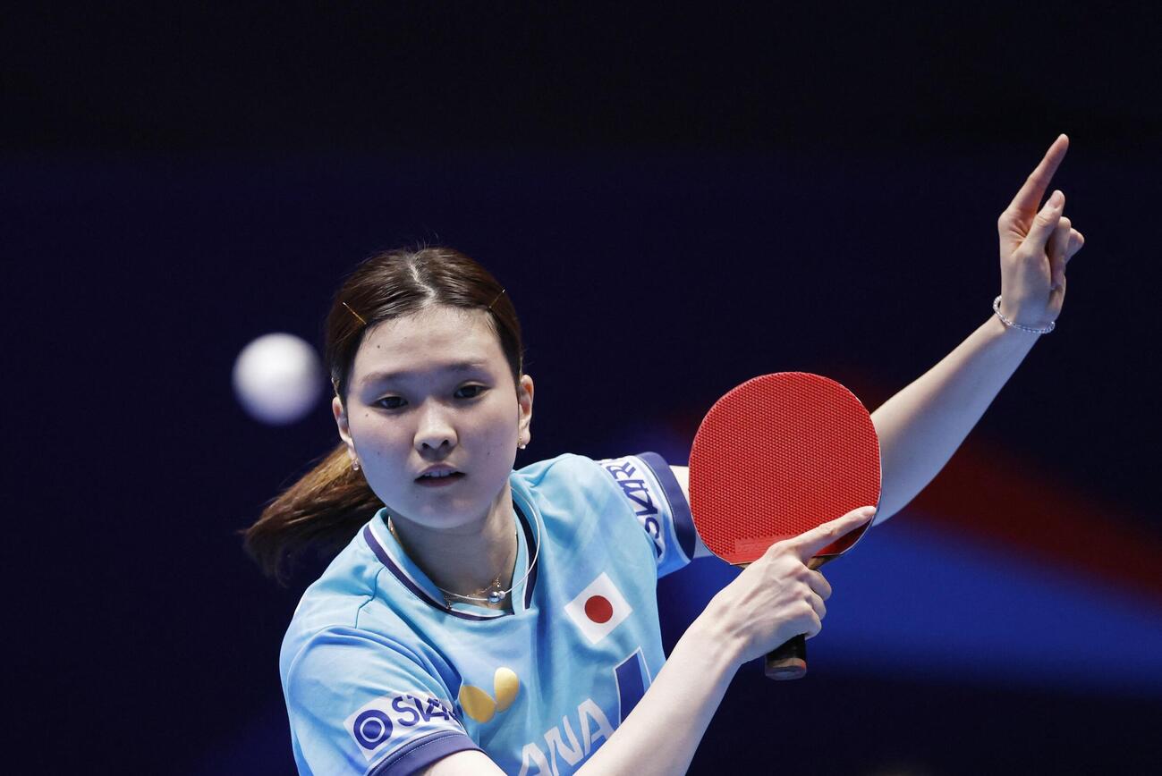 中国戦でプレーする橋本帆乃香（ロイター）
