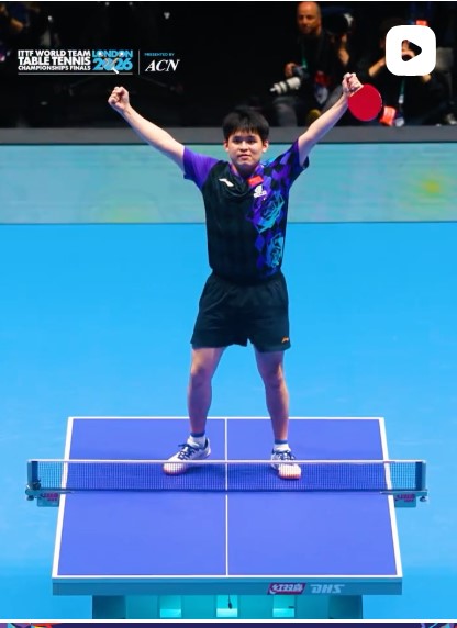 ITTFのインスタグラムから