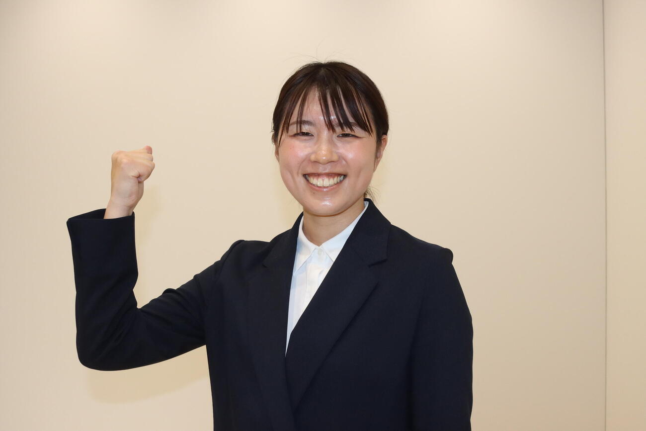 CHINTAI入りし、ジャンプに転向した中村安寿（撮影・保坂果那）
