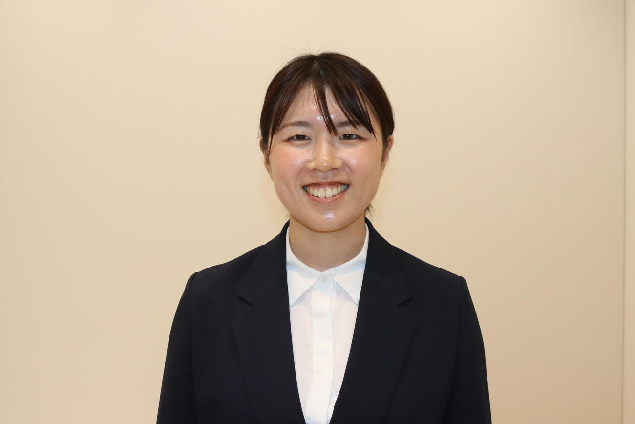 CHINTAI入りし、ジャンプに転向した中村安寿（撮影・保坂果那）