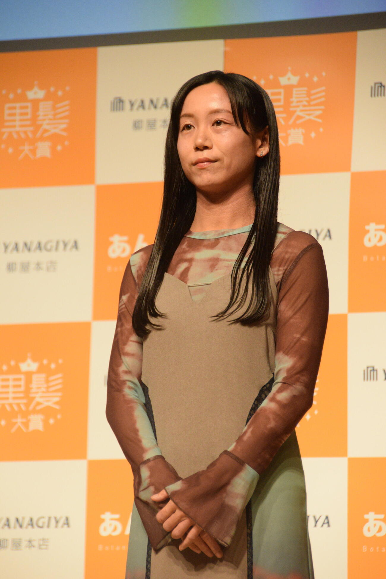 表彰式に参加した高木美帆さん