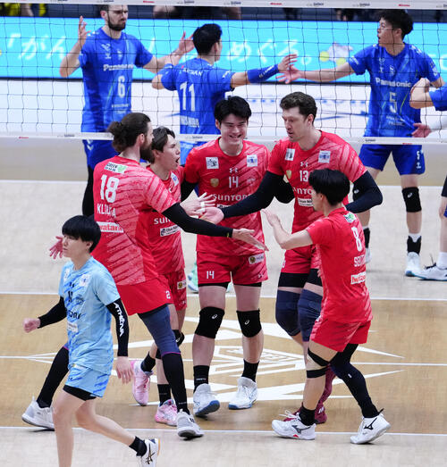バレー】大阪Bがフルセットの死闘の末に勝利 1勝1敗のタイに 勝負は