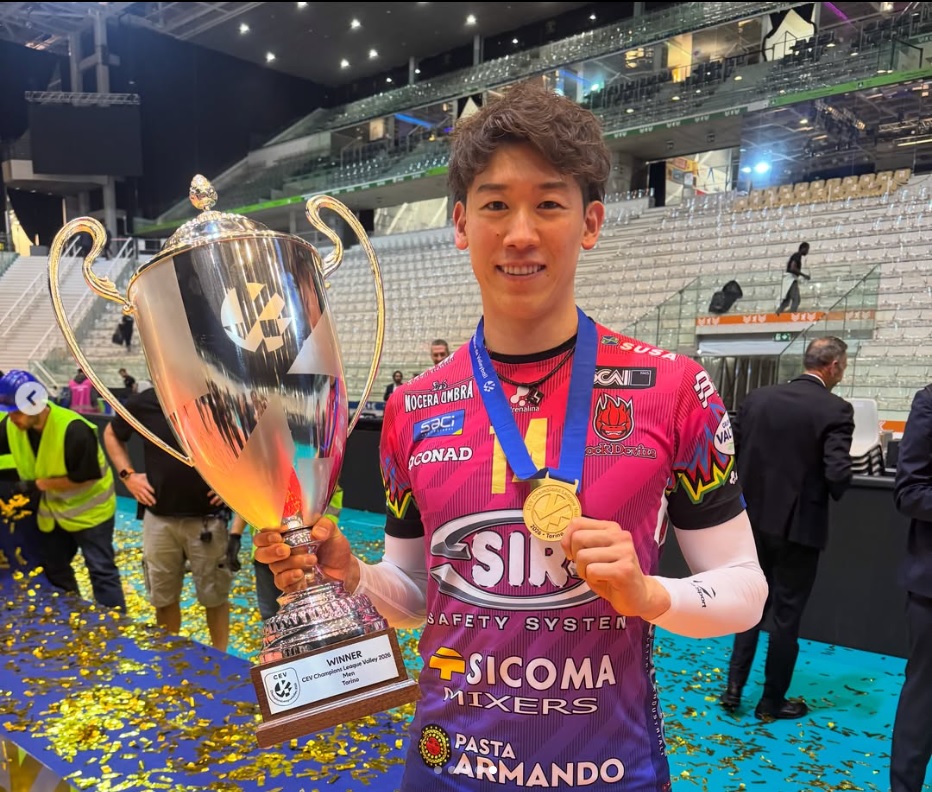 石川祐希のインスタグラムから