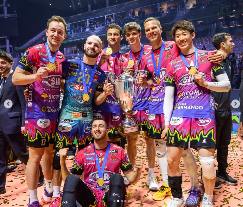 石川祐希のインスタグラムから