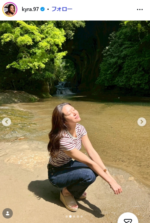 白波瀬海来のインスタグラムから