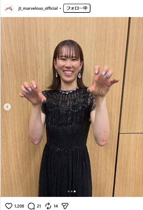 大阪マーヴェラスの公式インスタグラムから