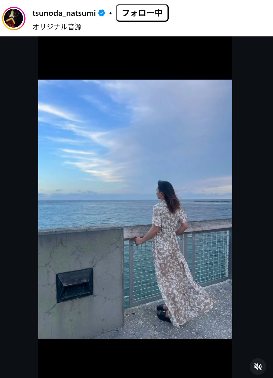角田夏実のインスタグラムから