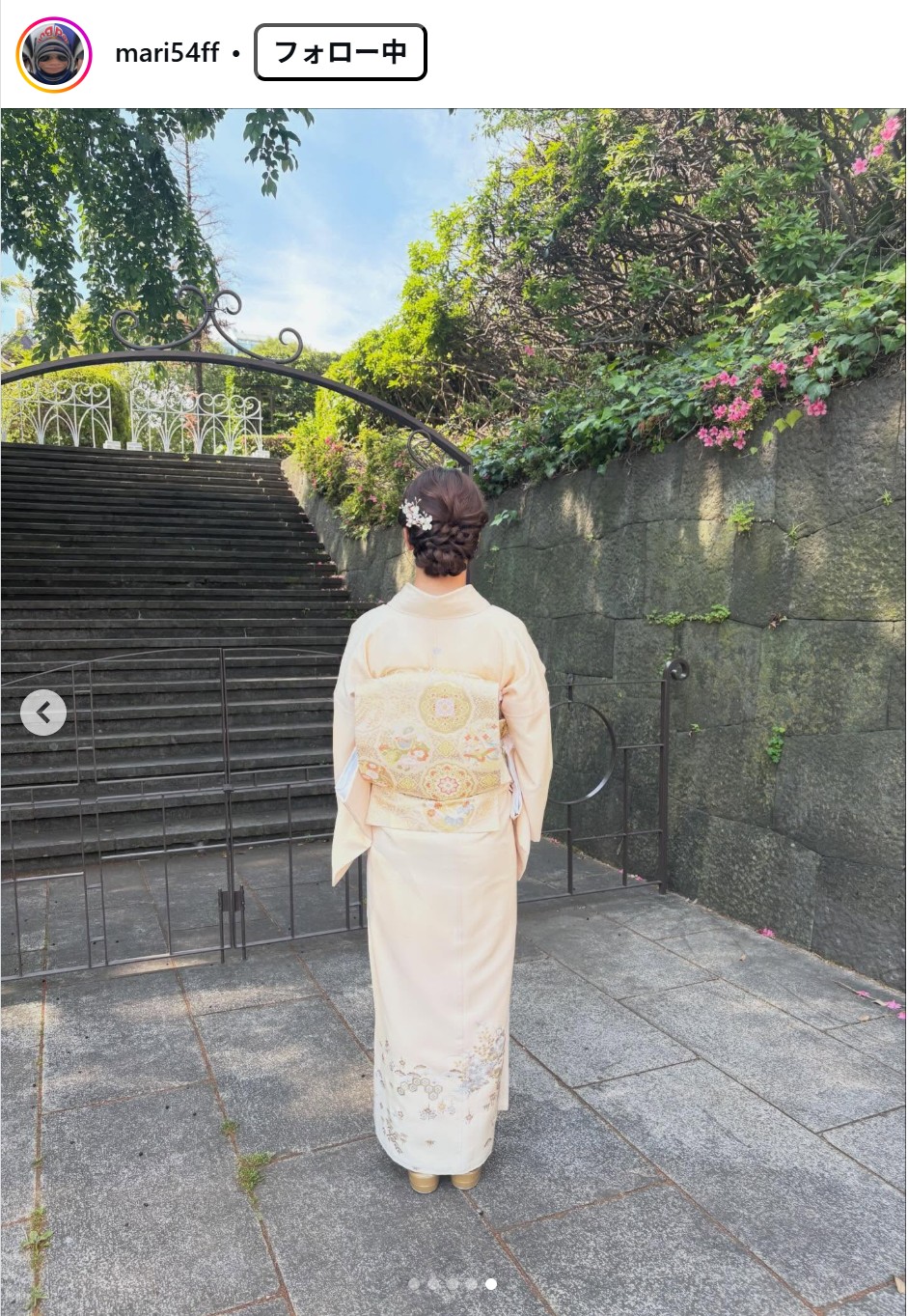 深田茉莉のインスタグラムから