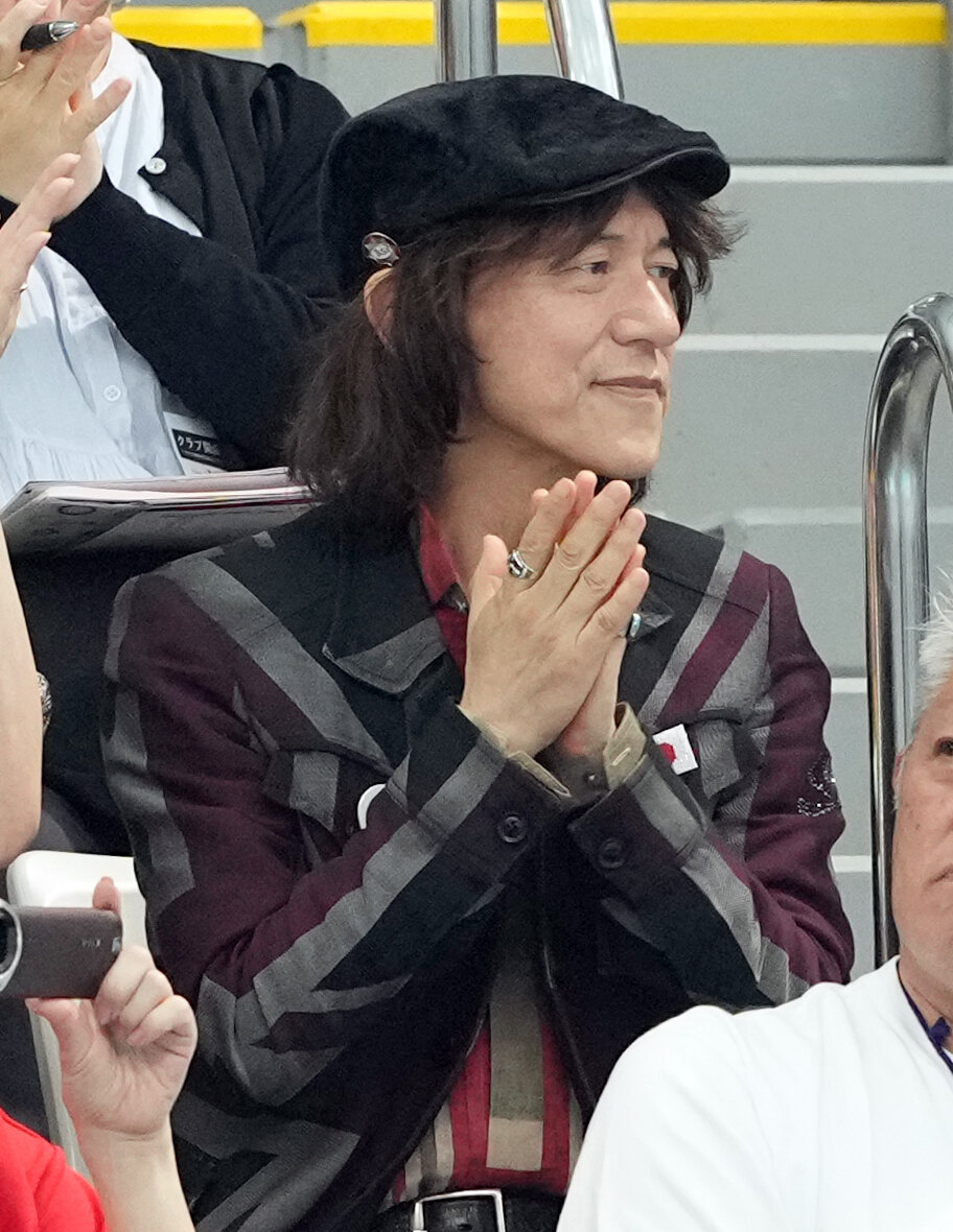 娘の観戦に訪れたダイアモンド☆ユカイ（撮影・たえ見朱実）＝2026年5月23日