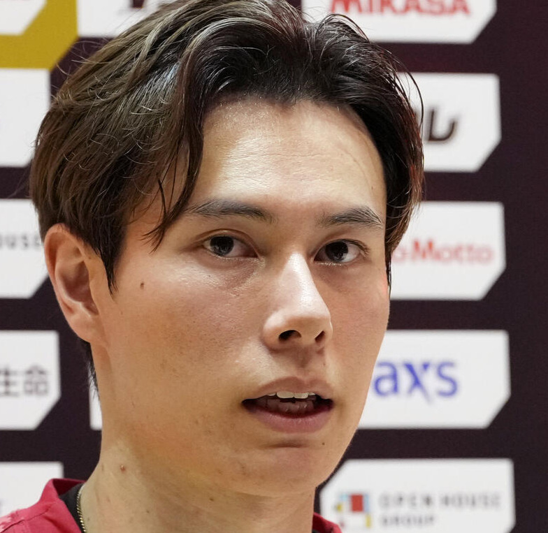 サントリー高橋藍（2026年5月撮影）