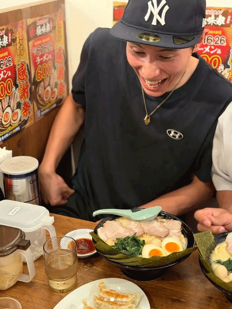 高橋藍のインスタグラムから